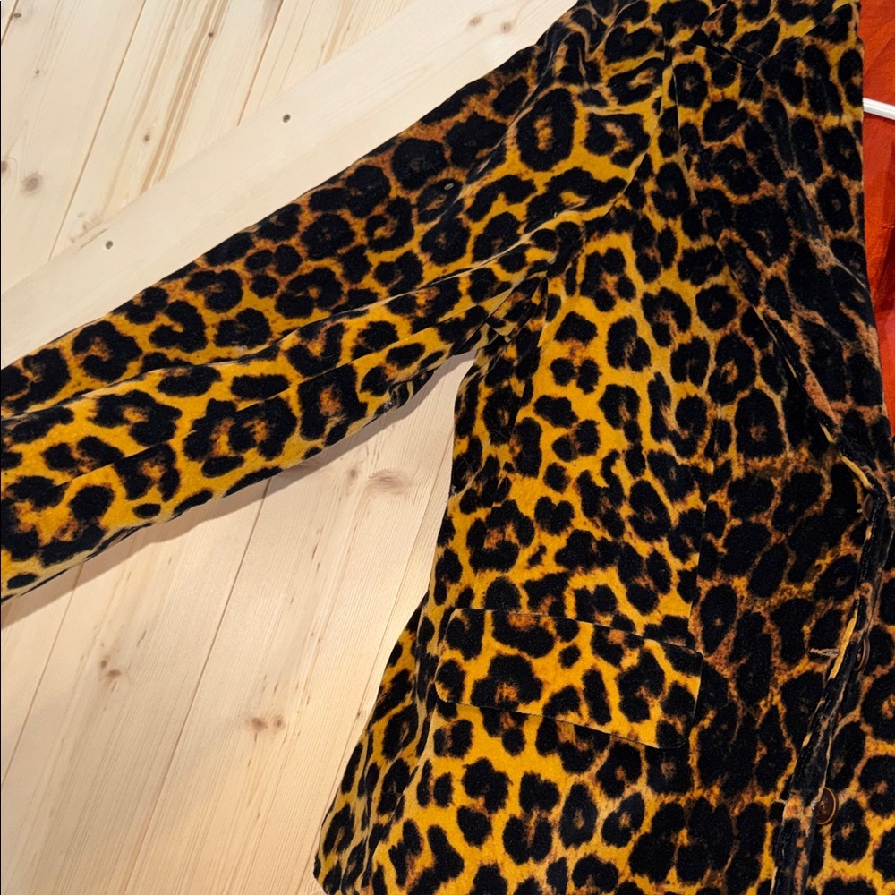 Leopard Print Lucky Brand jacket. - Picture 4 of 5